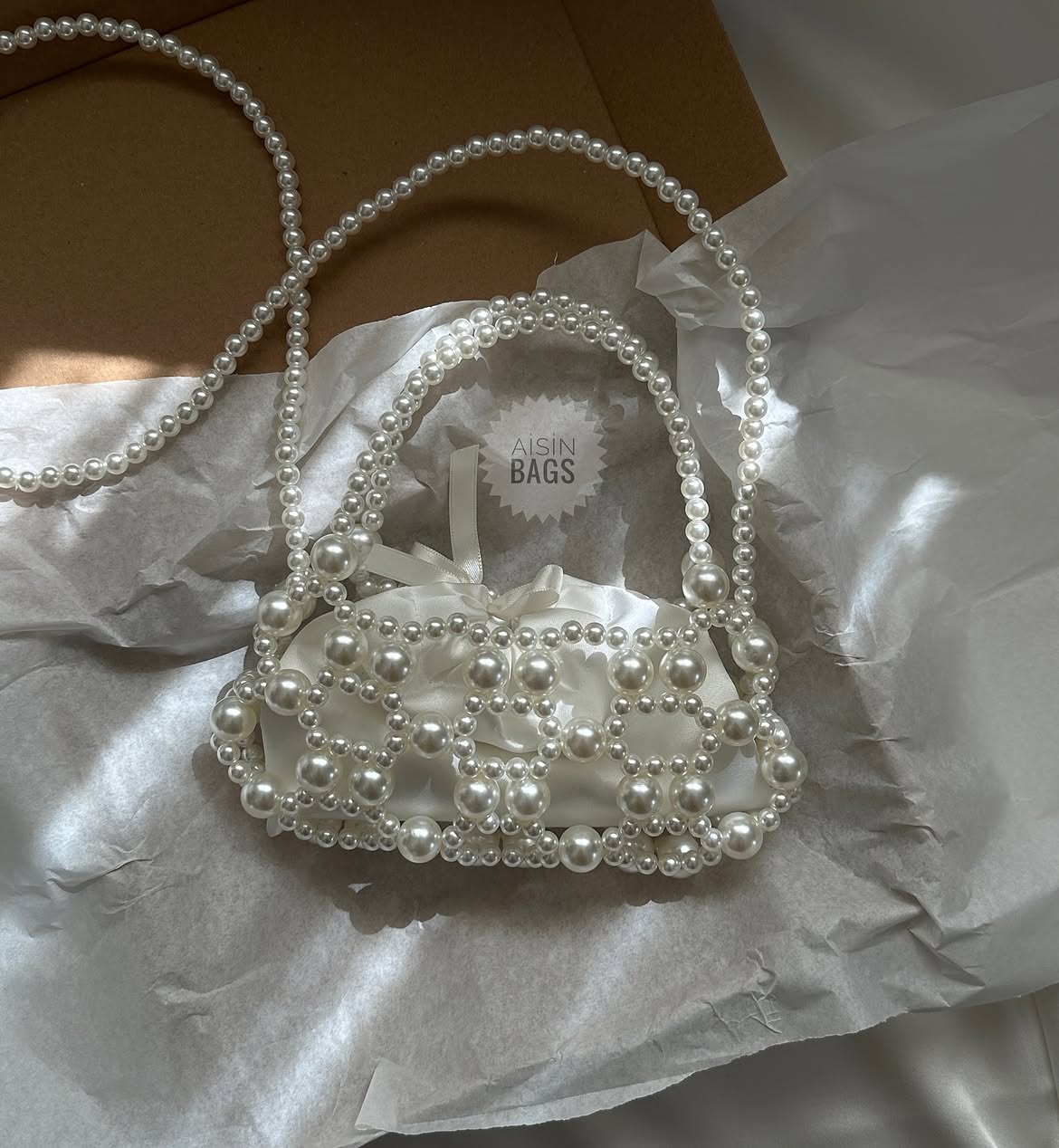 Pearl Mini Handbag – Statement Piece for Parties & Special Occasions - Image 12