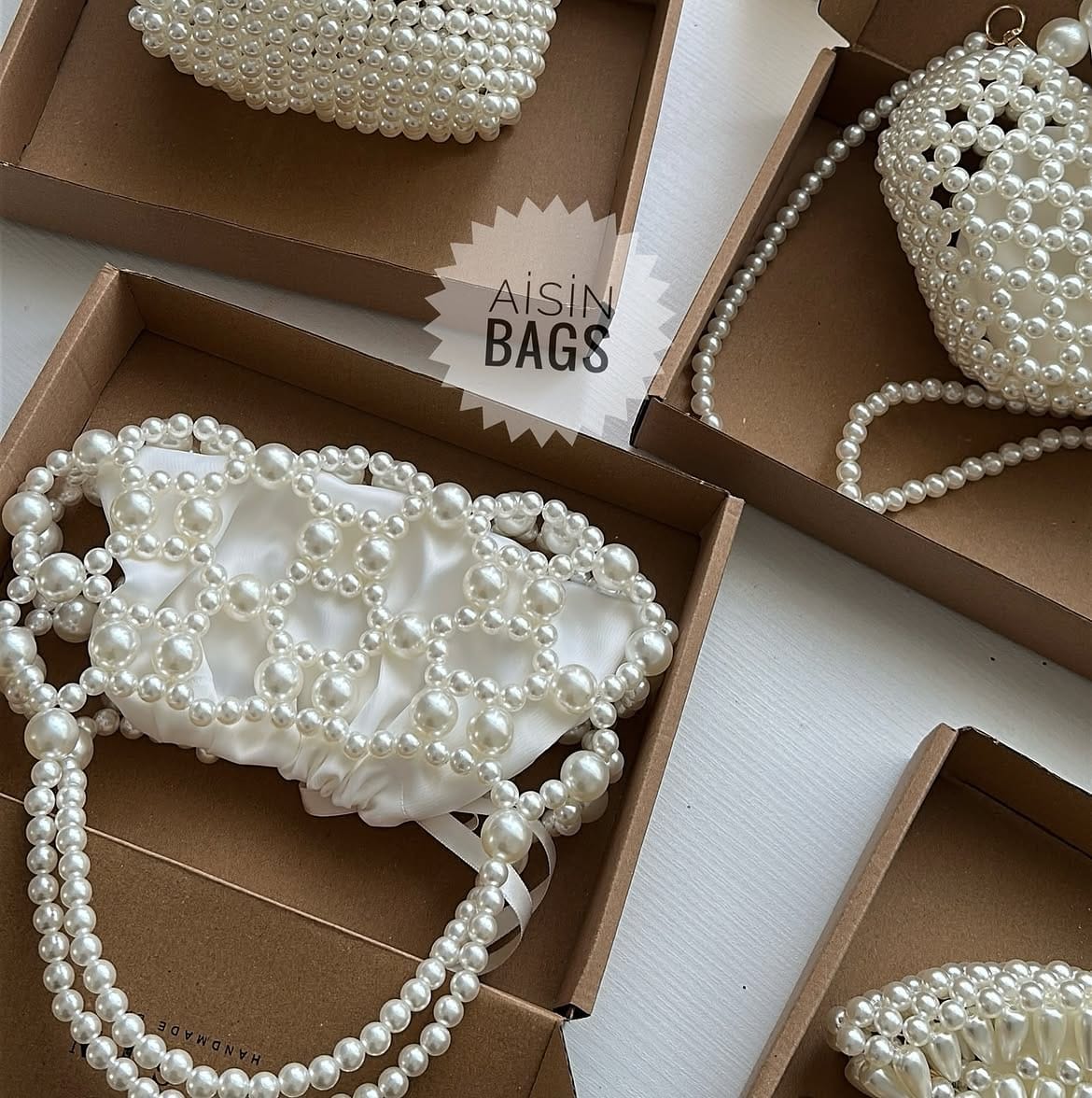Pearl Mini Handbag – Statement Piece for Parties & Special Occasions - Image 9
